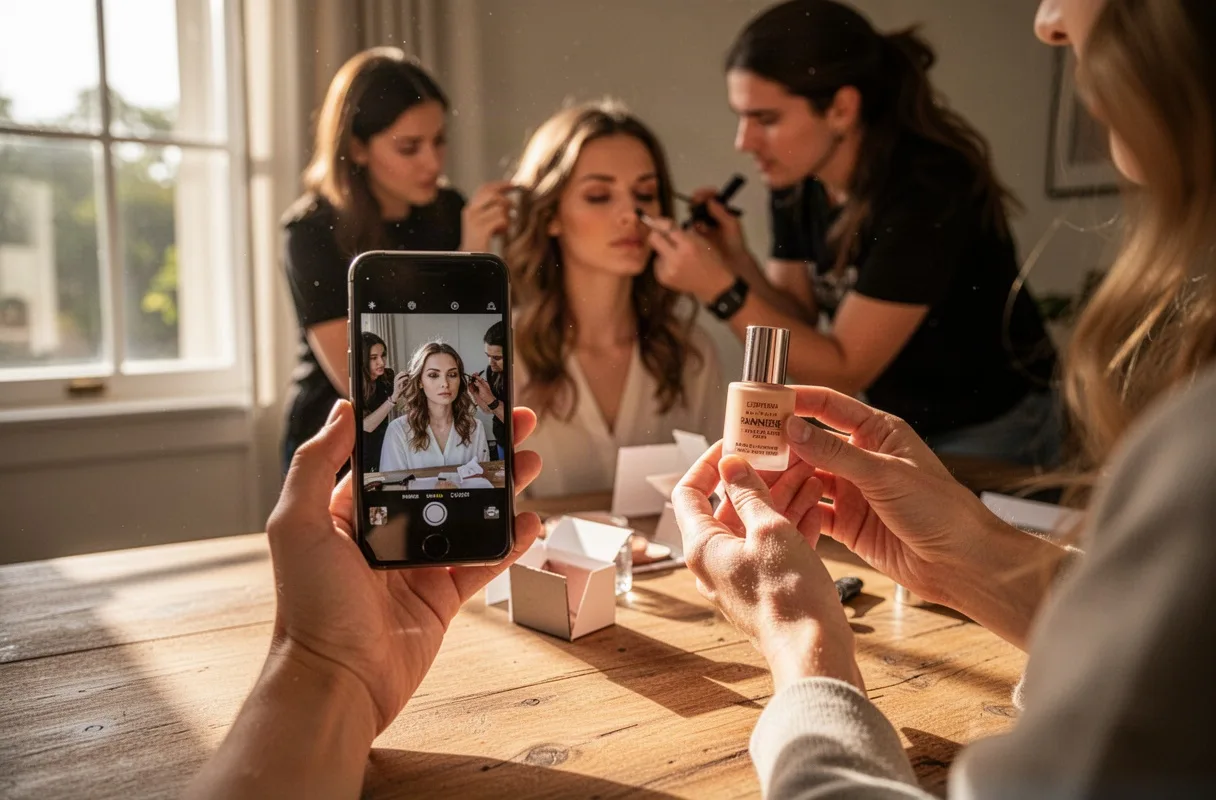 Maquillaje para sesiones de foto o vídeo